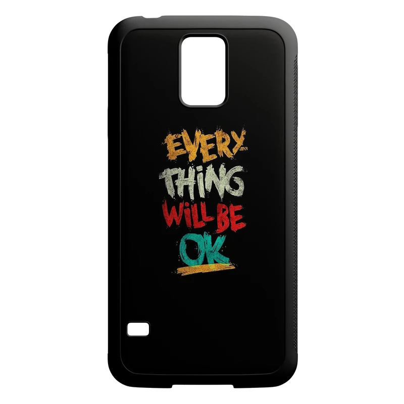 کاور طرح تایپوگرافی کد 0529 مناسب برای گوشی موبایل سامسونگ galaxy s5