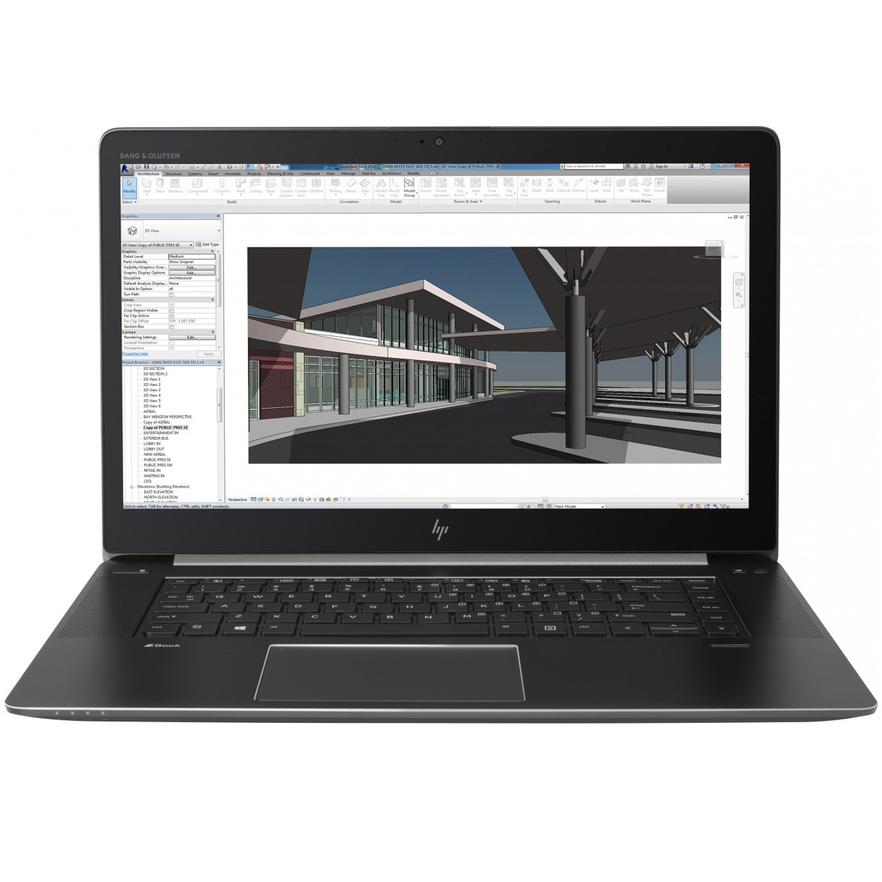 لپ تاپ 15 اینچی اچ پی مدل ZBook Studio G4 - C