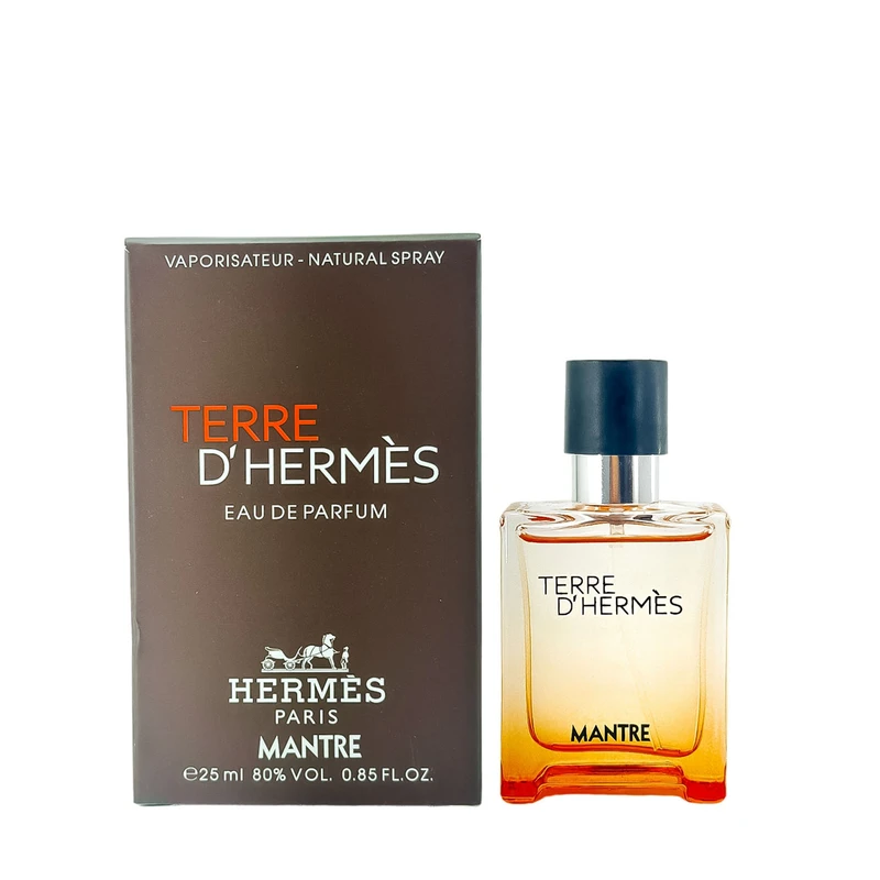 عطر جیبی مانتره مدل TERRE D HERMES حجم 25 میلی لیتر