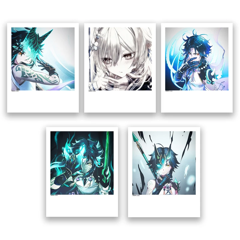 آویز تزیینی عرش مدل گنشین ایمپکت کد Asa466 مجموعه پنچ عددی