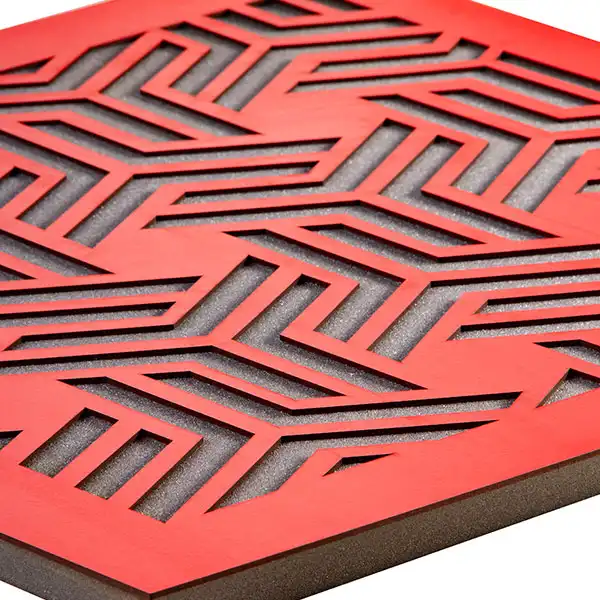 پنل آکوستیک وین مدل ترکیبی فلکسی پل 60 و ولکا R و وود آلفا R مجموعه 15 عددی