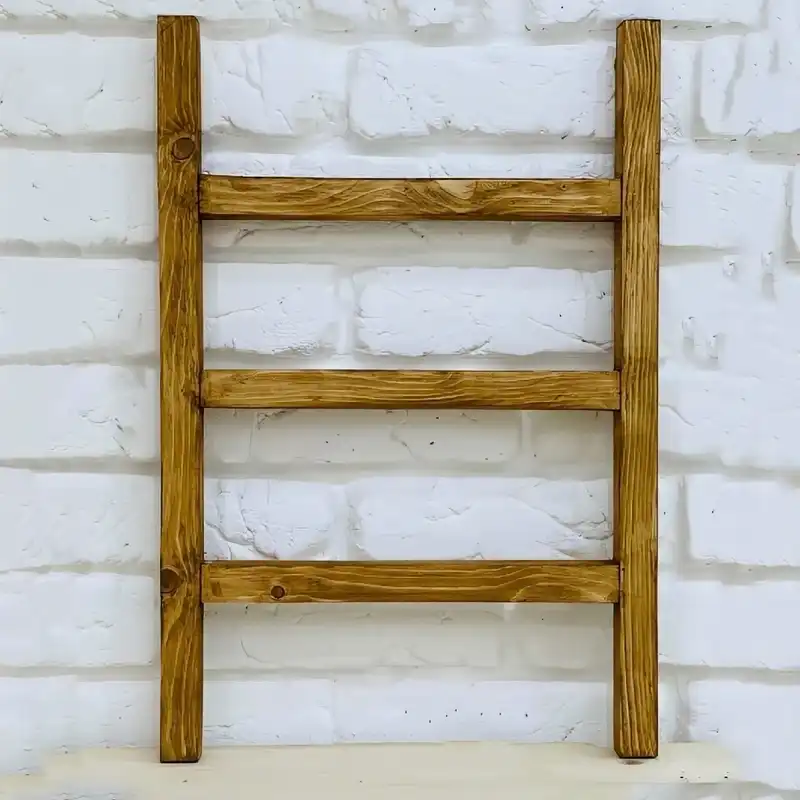 شلف رومیزی مدل نردبان چوبی A30