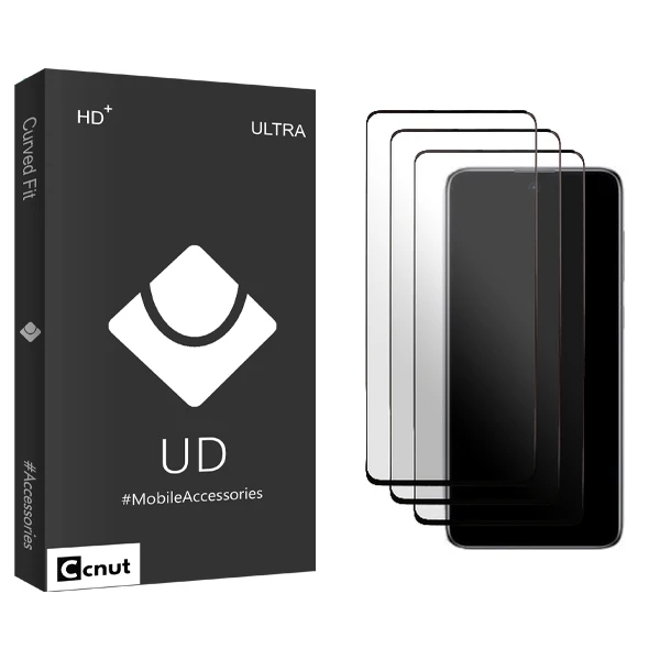 محافظ صفحه نمایش کوکونات مدل UDB Ultra NEW مناسب برای گوشی موبایل سامسونگ Galaxy A73 5G بسته سه عددی