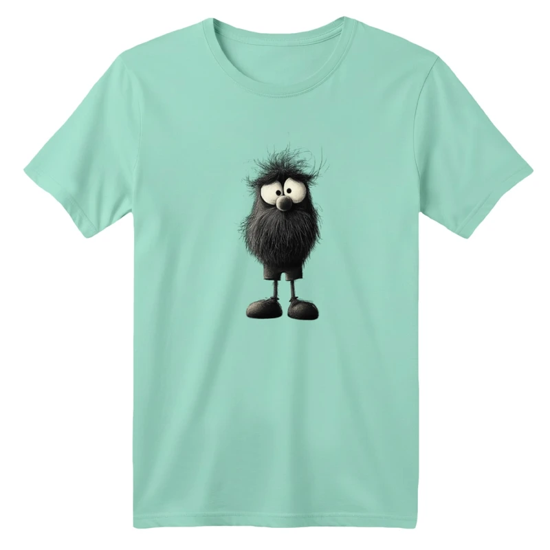 تی شرت آستین کوتاه بچگانه مدل هیولا