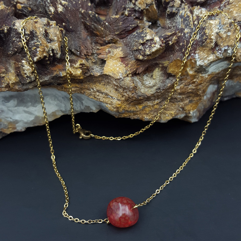 گردنبند دخترانه مدل ماه تولد کد 11