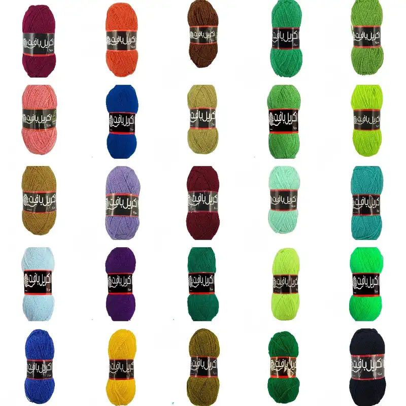 کاموا اکریل بافت کد 100