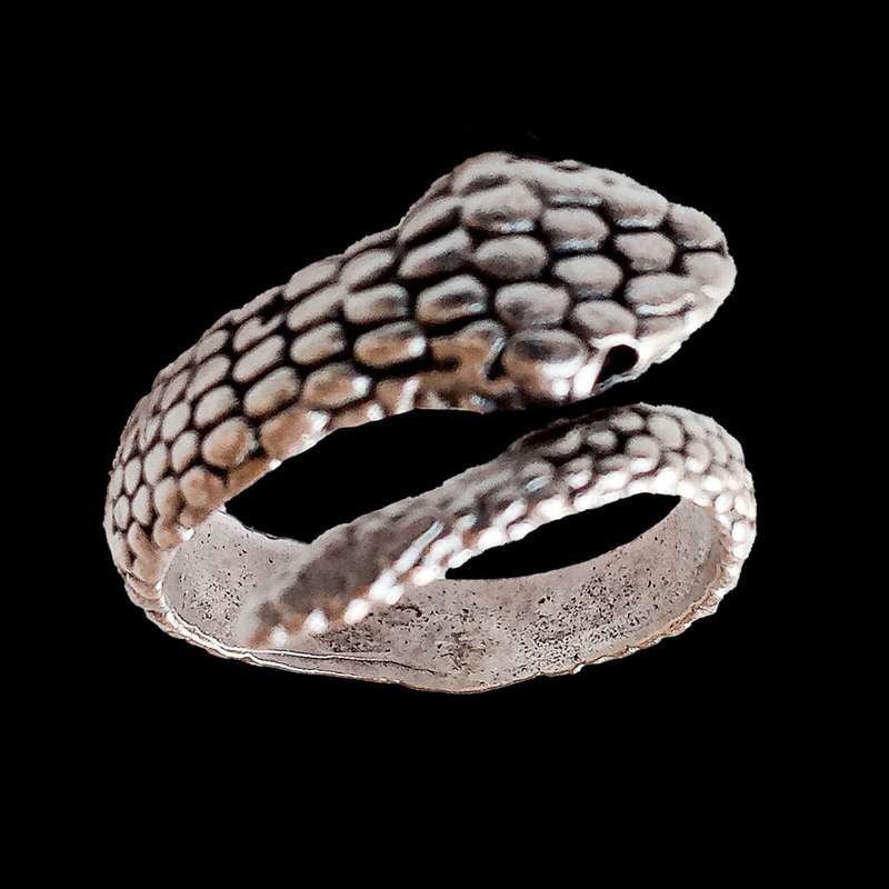 انگشتر زنانه مدل مار کد C-SN12