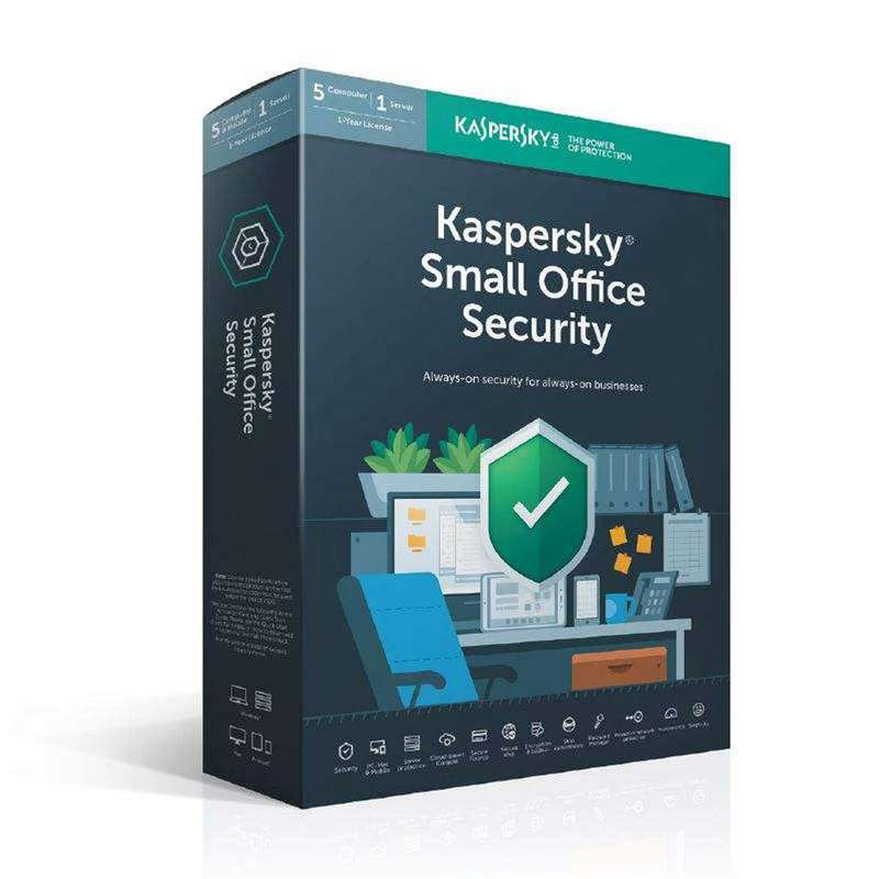 نرمافزار امنیتی کسپرسکی مدل Small Office 5+1 یک ساله نشر پارس نرمافزار امنیتی کسپرسکی مدل Small Office 5+1 یک ساله نشر پارس