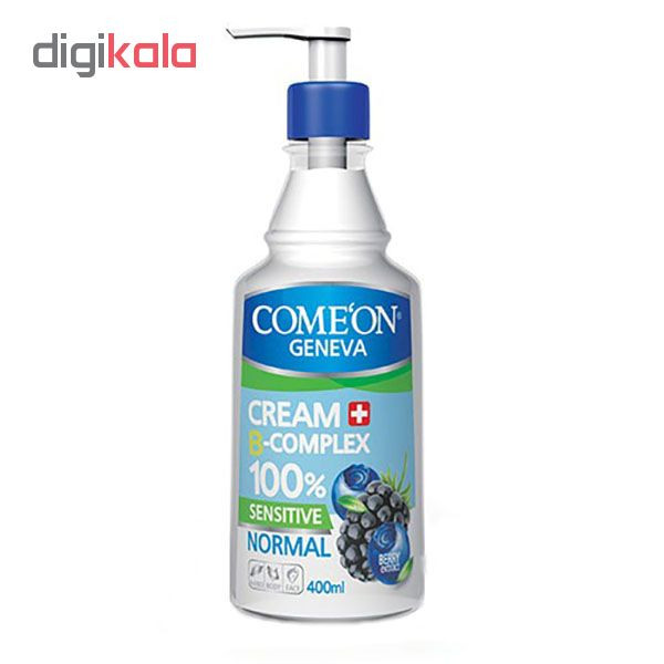 کرم مرطوب کننده کامان مدل Normal B complex حجم 400 میلی لیتر به همراه کرم کامان مدل Oil Plus حجم 75 میلی لیتر