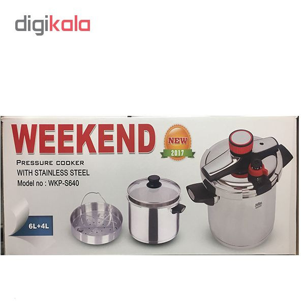 زودپز ویکند مدل Dual clps ظرفیت 6 لیتر