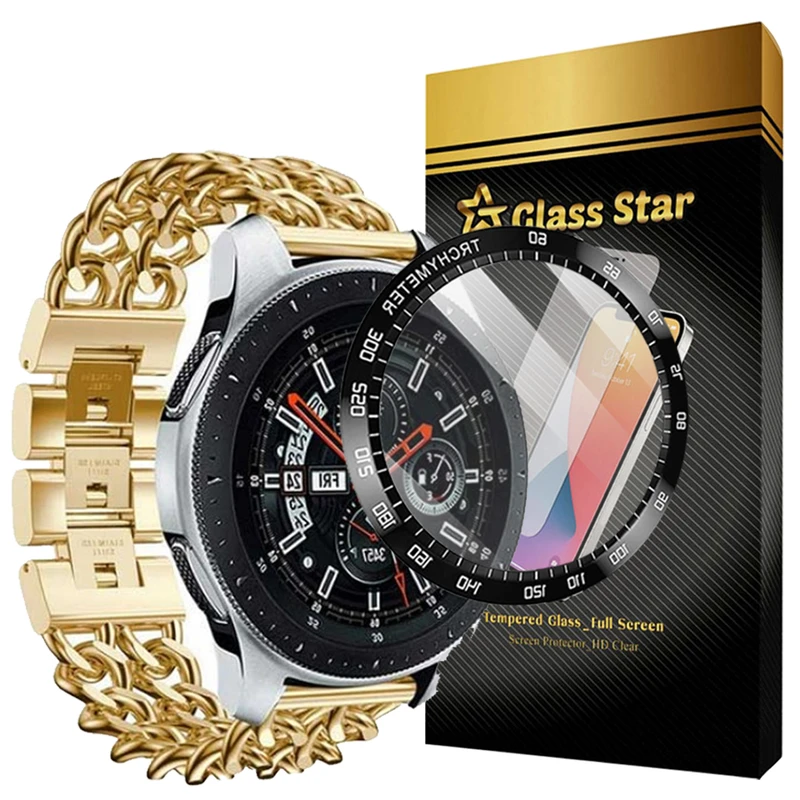 محافظ صفحه نمایش گلس استار مدل GWPM مناسب برای ساعت هوشمند آنر Magic Watch 2 46 mm