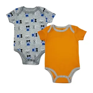 بادی آستین کوتاه نوزادی کد 6242