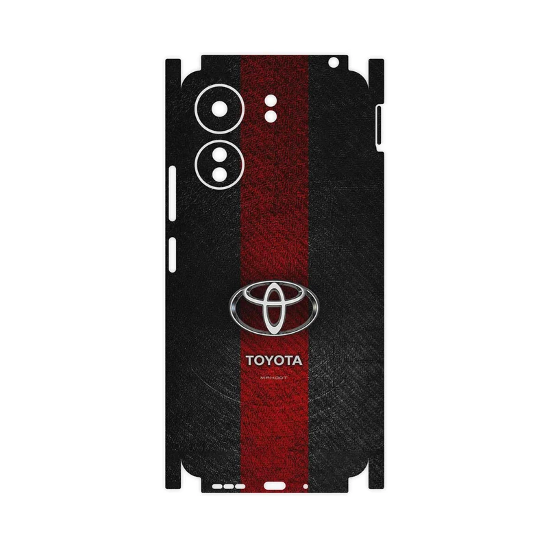 برچسب پوششی ماهوت مدل TOYOTA_Logo-FullSkin مناسب برای گوشی موبایل شیائومی Poco C65