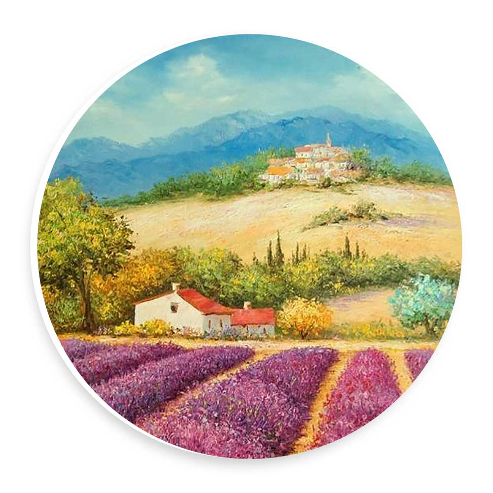  دیوارکوب طرح مزرعه و خانه های روستایی مدل wtb666