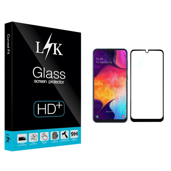 محافظ صفحه نمایش ال کی مدل +HD مناسب برای گوشی موبایل سامسونگ Galaxy A10