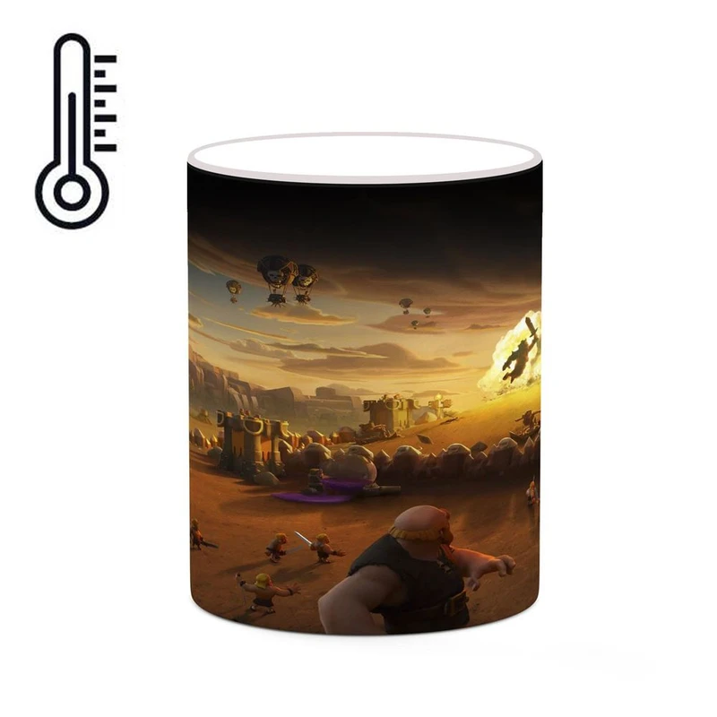 ماگ حرارتی کاکتی مدل بازی کلش رویال Clash Royale کد mgh27987