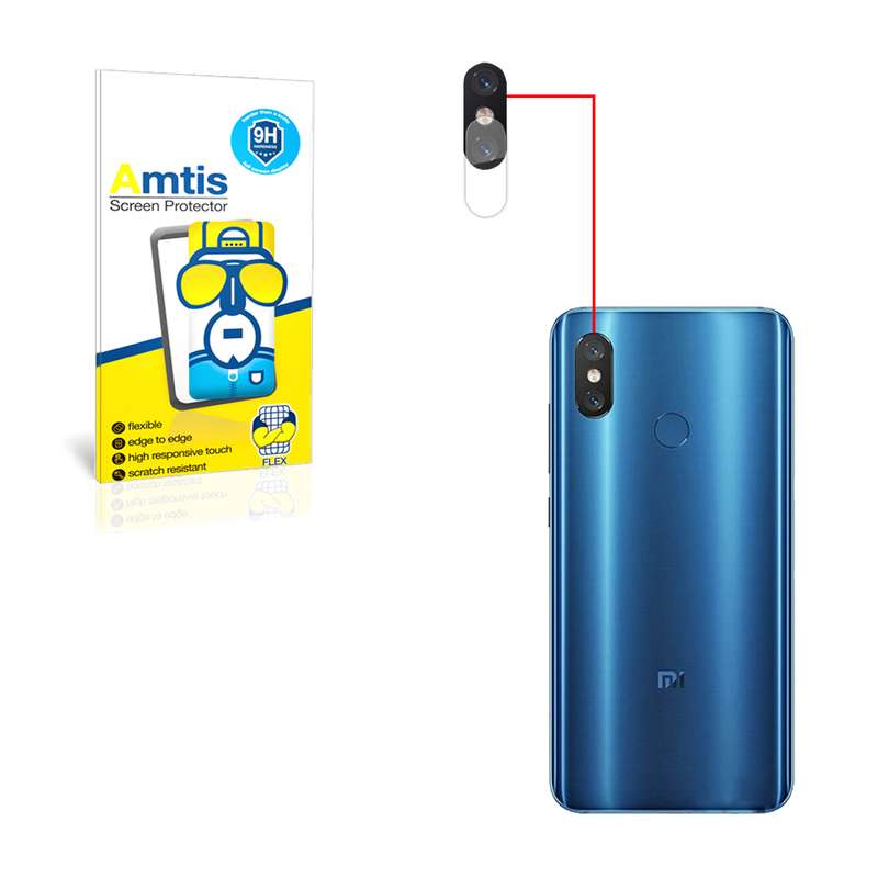 محافظ لنز دوربین امتیس مدل mi8 مناسب برای گوشی موبایل شیائومی MI 8