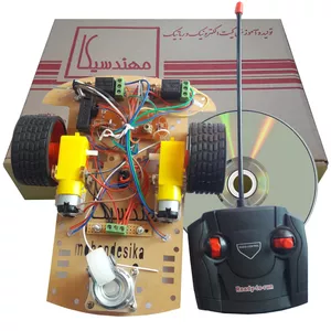 ربات کنترلی مهندسیکا مدل کنترل بیسیم Robotic