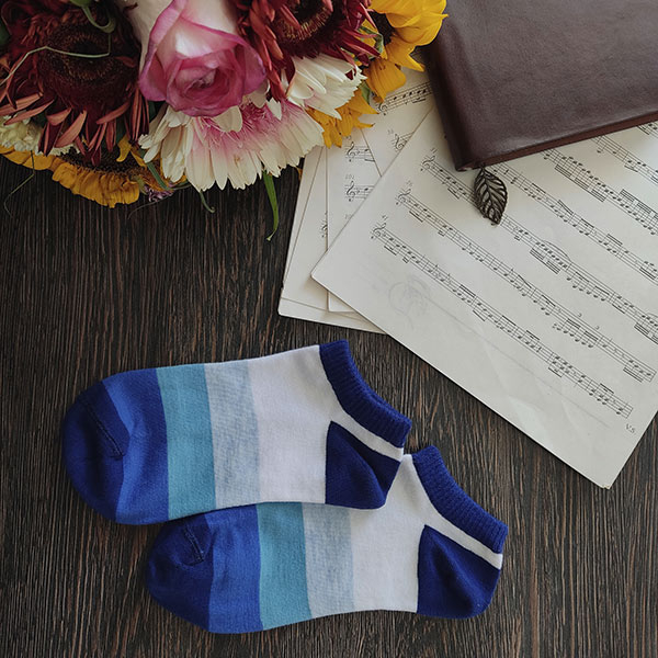 جوراب زنانه ال سون مدل راه راه کد PH647.51