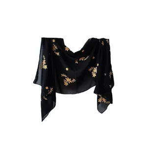 شال زنانه مدل خامه دوزی کد 2