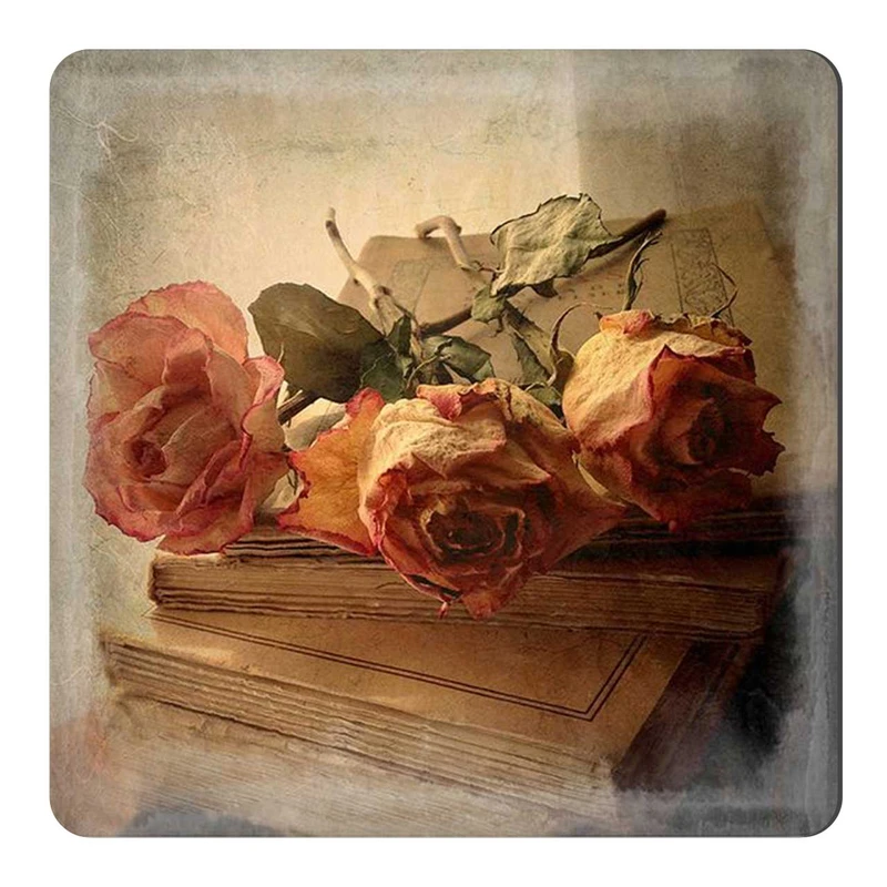  مگنت طرح گل های رز و کتاب کد wmg554