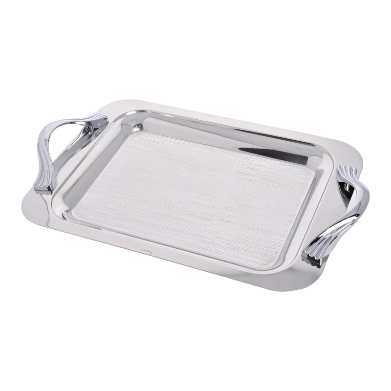  سینی دسته دار یونیک کد 4037 سایز 26*42 سانتی متر 