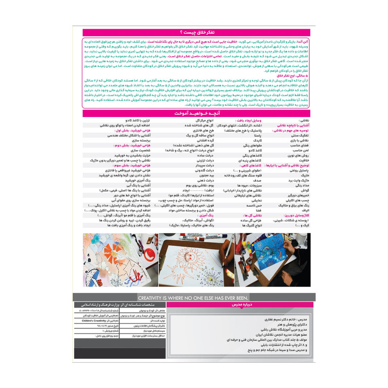 نرم افزار آموزشی خلاقیت کودکان نشر ترنج نرم افزار آموزشی خلاقیت کودکان نشر ترنج