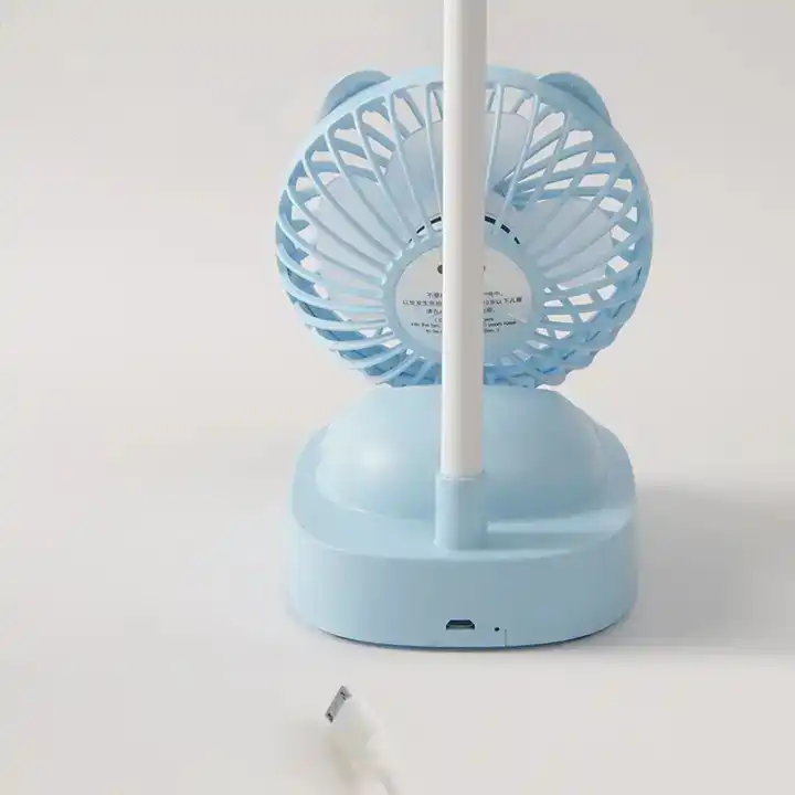 چراغ مطالعه مدل شارژی پنکه دار کد 7083