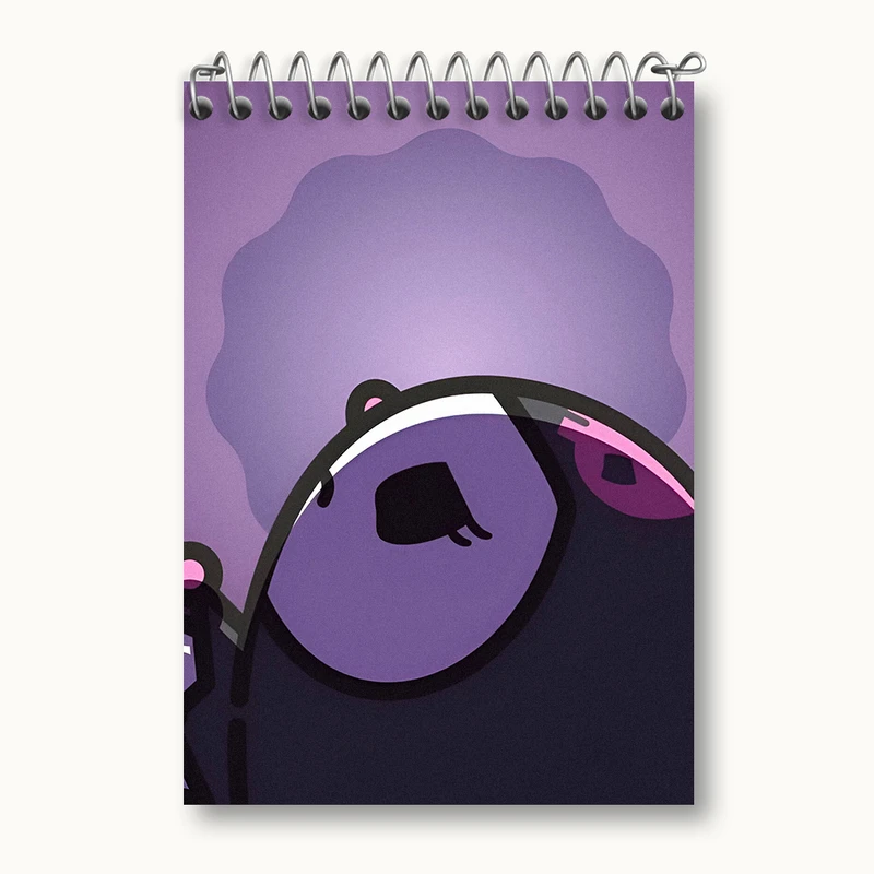 دفتر یادداشت 50 برگ خندالو طرح کرومی (Kuromi) کد N4819