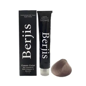 رنگ مو برجیس شماره 9.1 حجم 100 میلی لیتر رنگ بلوند خاکستری خیلی روشن