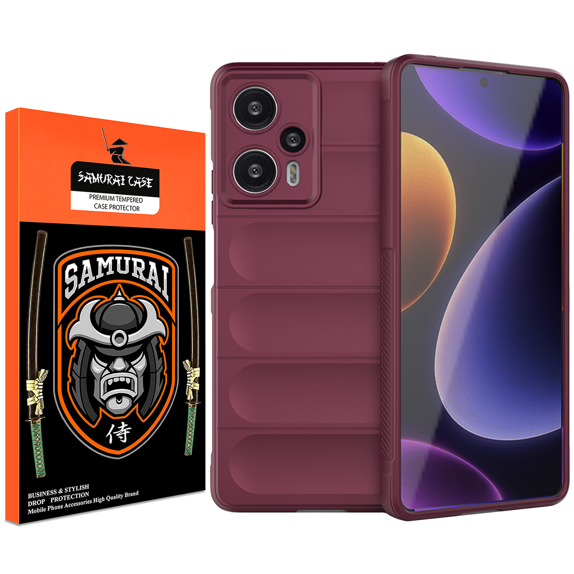 کاور سامورایی مدل Uflax مناسب برای گوشی موبایل شیائومی Poco F5 / Redmi Note 12 Turbo