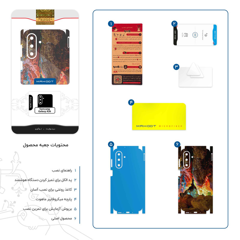 برچسب پوششی ماهوت مدل Ali Sadr Cave-FullSkin مناسب برای گوشی موبایل سامسونگ Galaxy A26