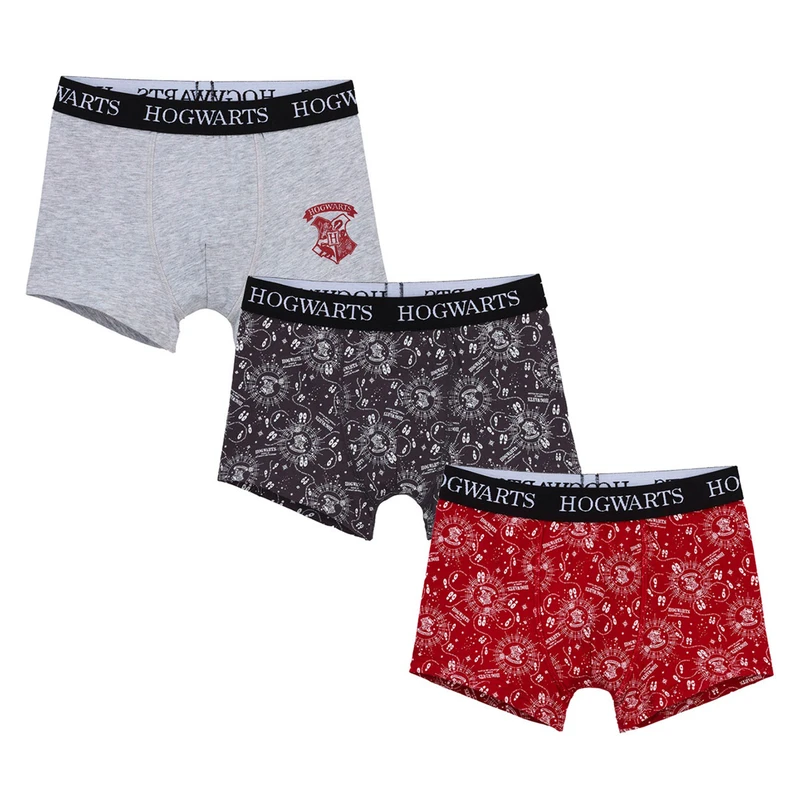 شورت پسرانه هری پاتر مدل SEP-BOXER02 مجموعه 3 عددی