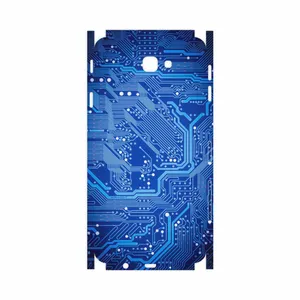 MAHOOT Blue Printed Circuit Board-FullSkin Cover Sticker for Samsung Galaxy J7 Prime