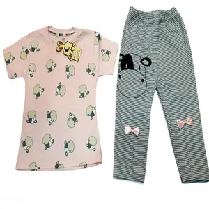 ست تی شرت و شلوارک بچگانه مدل cow کد  t77285493