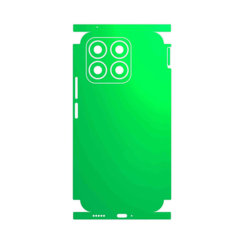 برچسب پوششی ماهوت مدل Matte-Green-FullSkin مناسب برای گوشی موبایل آنر X8b