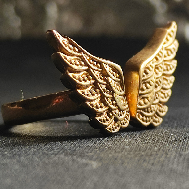 انگشتر زنانه مدل بال فرشته کد GL113 انگشتر زنانه مدل بال فرشته کد GL113