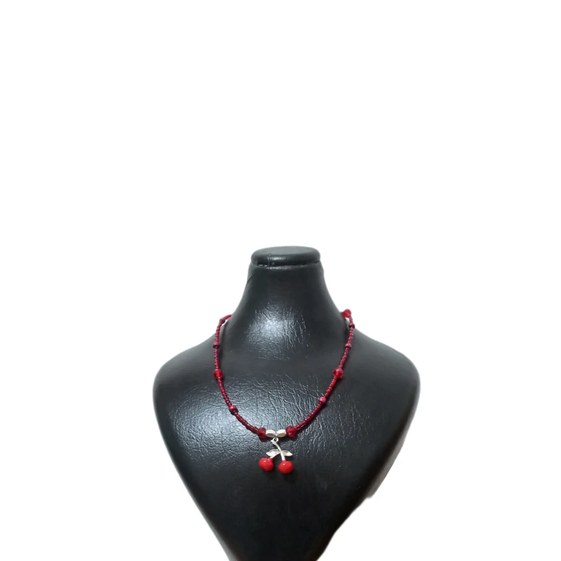 گردنبند دست ساز زنانه مدل البالو