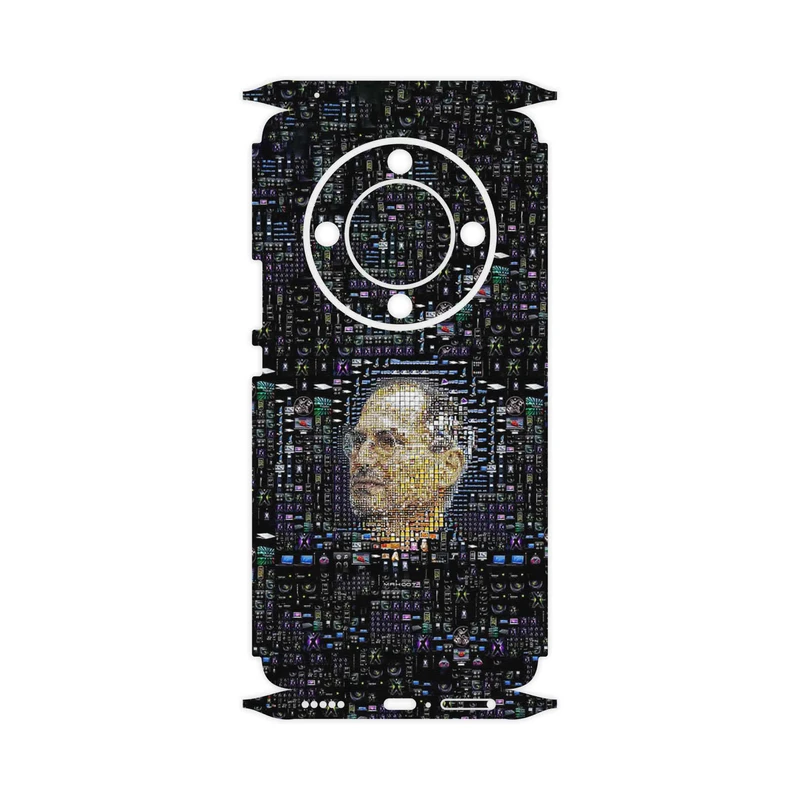 برچسب پوششی ماهوت مدل Collage of Steve Jobs 2-FullSkin مناسب برای گوشی موبایل آنر X9b