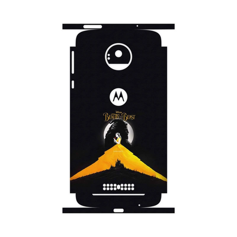 برچسب پوششی ماهوت مدل Beauty and the Beast-FullSkin مناسب برای گوشی موبایل موتورولا Moto Z