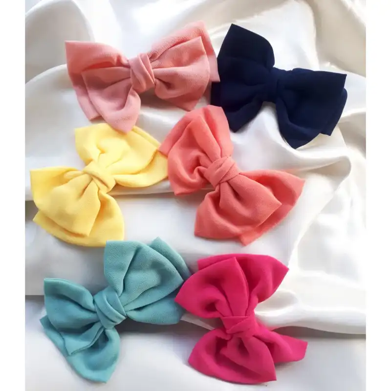 گیره مو زنانه مدل پاپیون قصه های جزیره بسته دو عددی