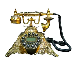  تلفن رومیزی برنجی مدل 01