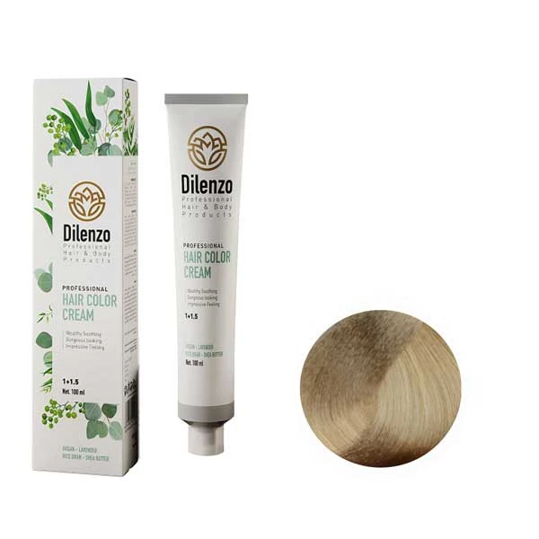 رنگ مو دیلنزو شماره N9 سری طبیعی حجم 100 میلی لیتر رنگ بلوند خیلی روشن