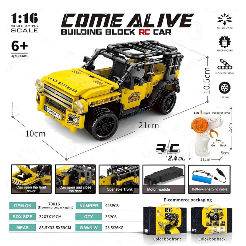 ساختنی مدل ماشین کنترلی طرح لندرور دیفندر