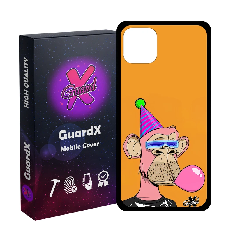 کاور گارد ایکس طرح میمون مدل Glass10433 مناسب برای گوشی موبایل اپل iPhone 11 Pro Max