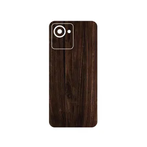 MAHOOT Dark_Walnut_Wood Cover Sticker for Realme C30s