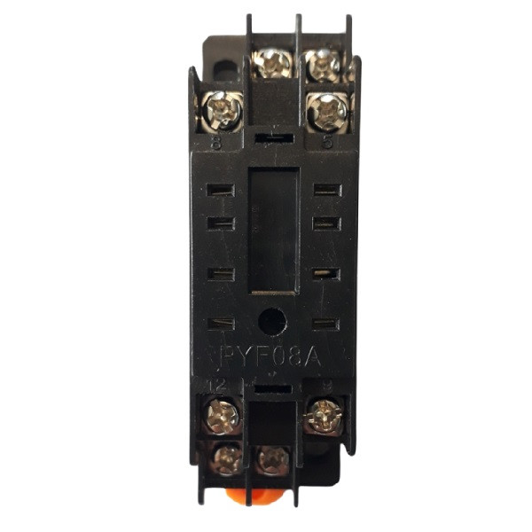 پایه رله 8 پین مدل PYF08A بسته 10 عددی پایه رله 8 پین مدل PYF08A بسته 10 عددی