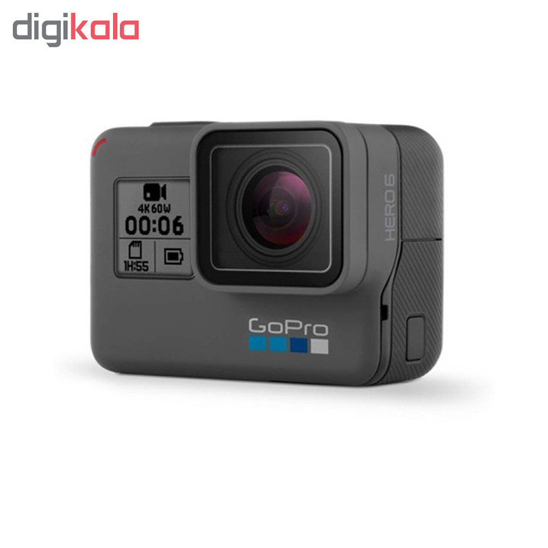 دوربین فیلم برداری ورزشی گوپرو مدل HERO 6 Black همراه با کیف پلوز