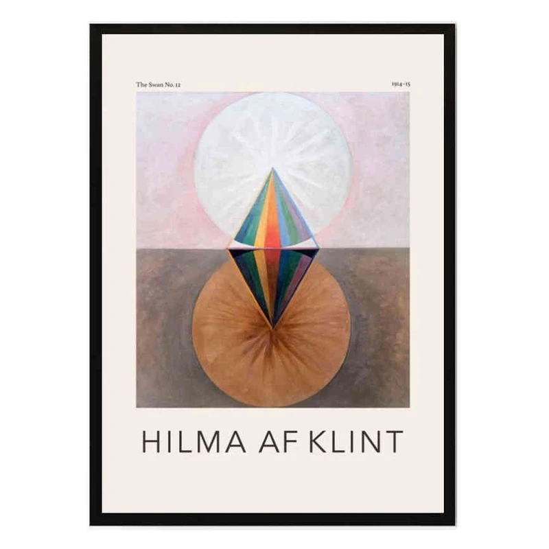 تابلو مدل The swan by klint کد 248901704