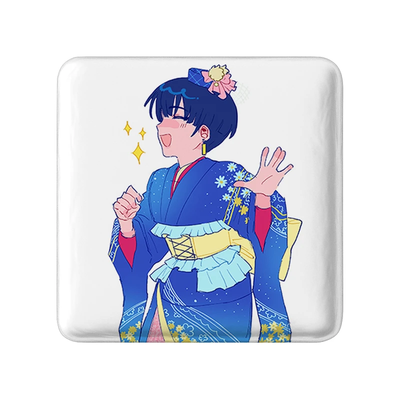 پیکسل خندالو طرح ماریل انیمه تریگان (Trigun) مدل مربعی کد 36246